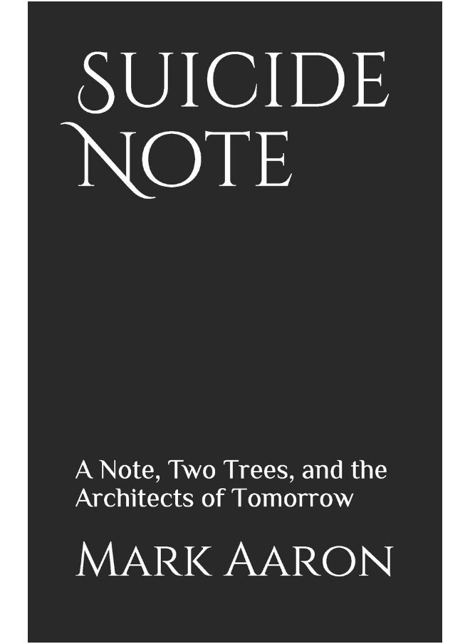 Suicide Note - pzsku/Z9E0515987CDE03ECDE44Z/45/_/1737570781/0e2937ad-70b6-4d67-9f33-241b9f2cd99e