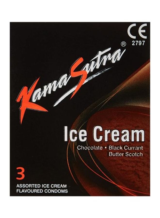 Kamasutra Kama Sutra Condom Ice Cream 3'S - Image 1
