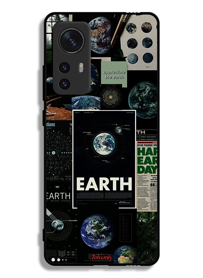 Tolwak Xiaomi 12X Protective Case Cover Earth - Image 2