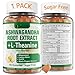 NEVISS Ashwagandha Gummies 2000mg Feel Refreshed Plus Proprietary Blend with 5HTP LTheanine Lemon Balm Magnesium for Calm Zzzs Mood Energy Relaxation Support 1 Pack 60 Countss - Image 1