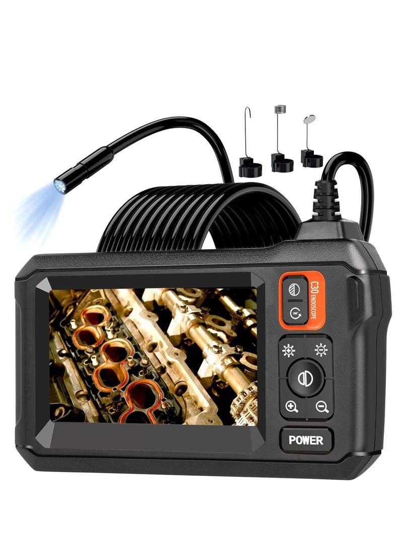 JOGAMS 5m Borescope Endoscope Camera with Light IP67 Waterproof Endoscope 1080P HD Inspection Camera Borescope Camera with Light Snake Camera Endoscope Camera Gadgets for Men  - Image 1