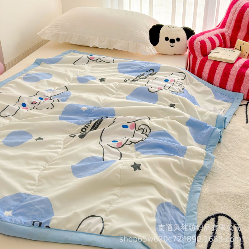 Sanrio Summer Cool Quilt Children'S Cartoon Quilt Cloud Small Cotton Air-Conditioning Quilt Children'S Nap Quilt Dormitory Single Double Quilt - Image 4