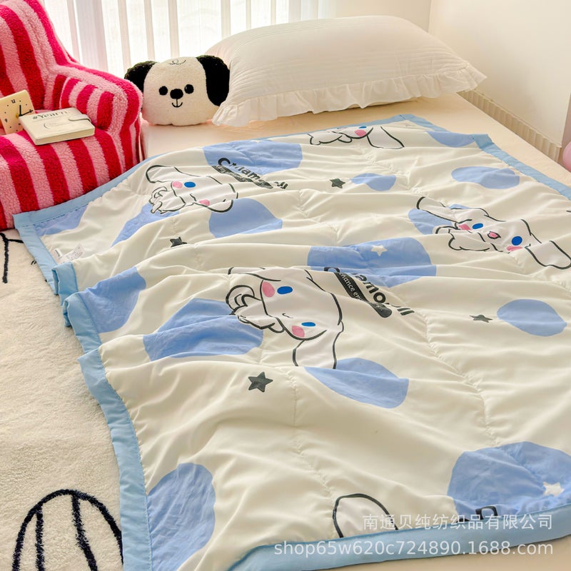 Sanrio Summer Cool Quilt Children'S Cartoon Quilt Cloud Small Cotton Air-Conditioning Quilt Children'S Nap Quilt Dormitory Single Double Quilt - Image 5