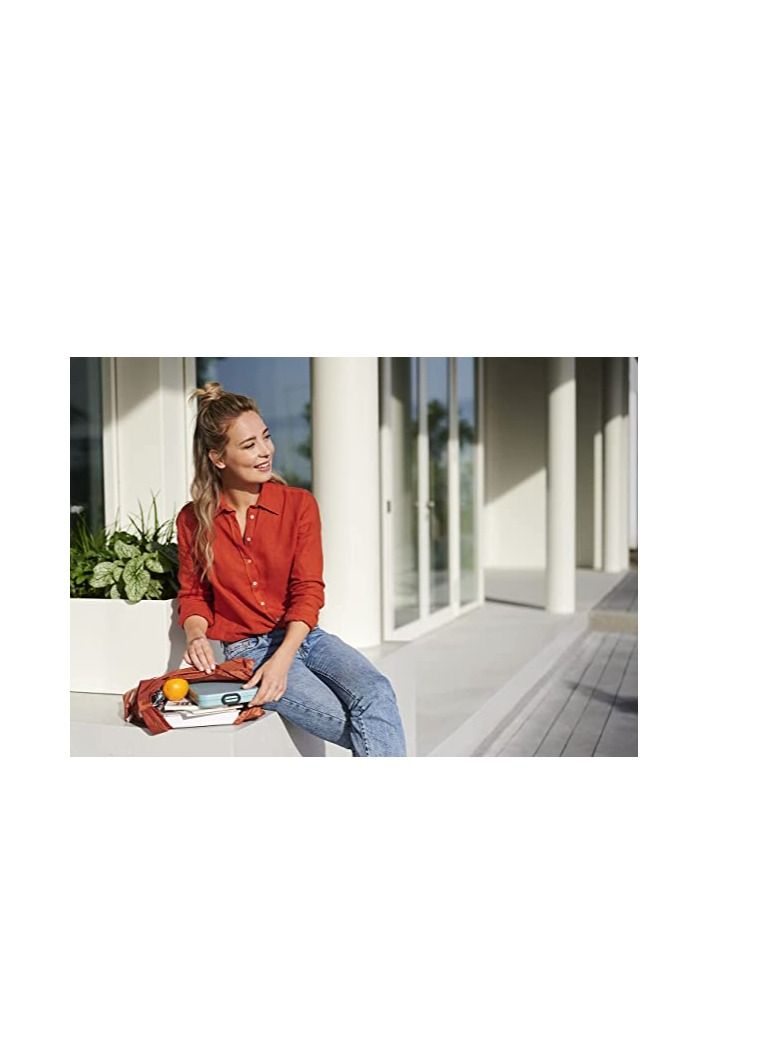 Mepal ميبال – علبة غداء Take a Break Flat – أبيض – سعة 800 مل – علبة غداء مقسمة – مثالية لإعداد الوجبات – علبة ساندويتشات – آمنة للغسل في غسالة الأطباق - Image 2
