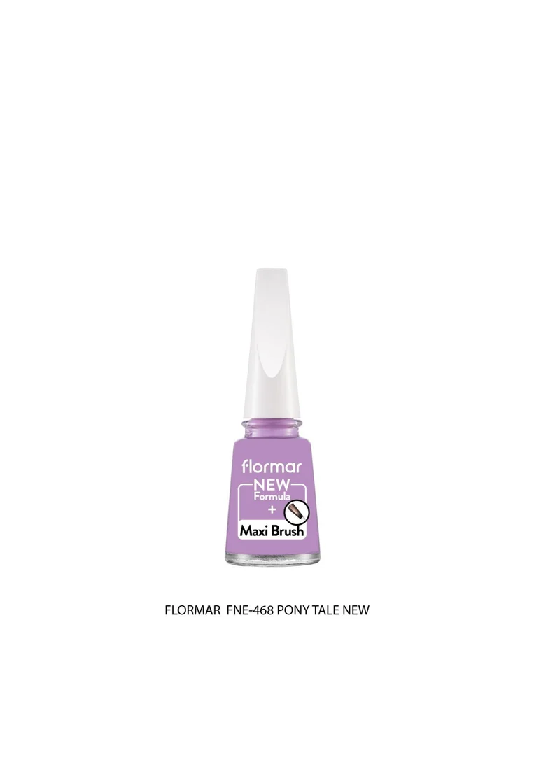 flormar Flormar Classic Nail Enamel With New Improved Formula And Thicker Brush - 468 Pony Tale
