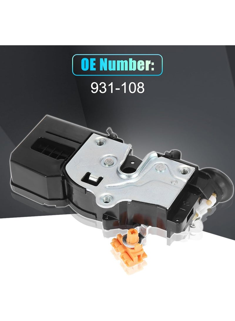 Starwell Door Latch Lock Actuator Motor Rear Left Side for Chevrolet Silverado 1500 2500 for GMC Yukon for Cadillac Escalade 2007 2008 2009 OE 931-108  25876389 15896626 15785128 - Image 4