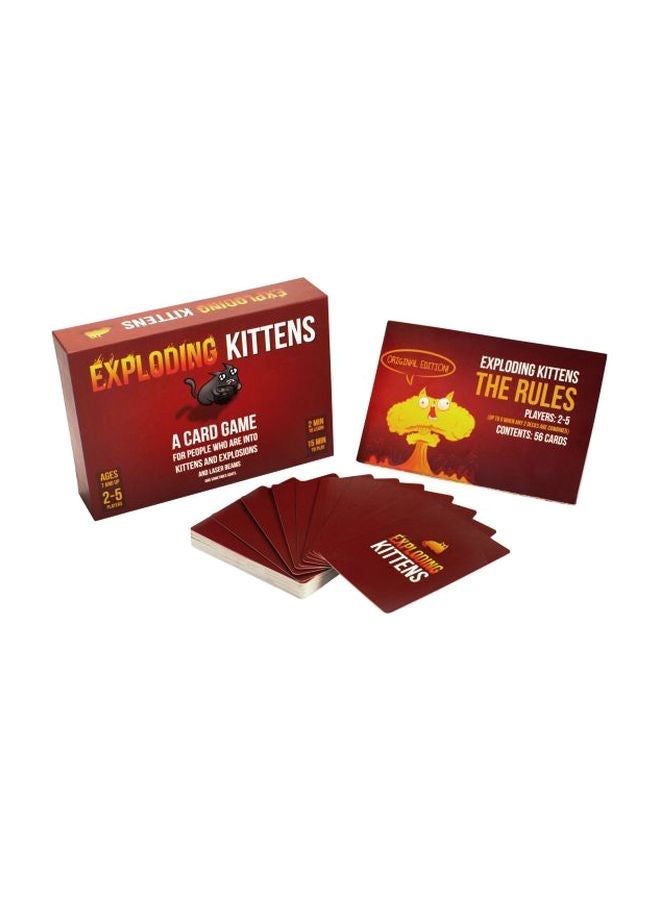 Exploding Kittens LLC Kittens And Explosions Card Game - Image 1