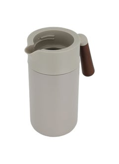Alsaif Gallery Tara Cappuccino Thermos With Wooden Handle 1.2L  - Image 3