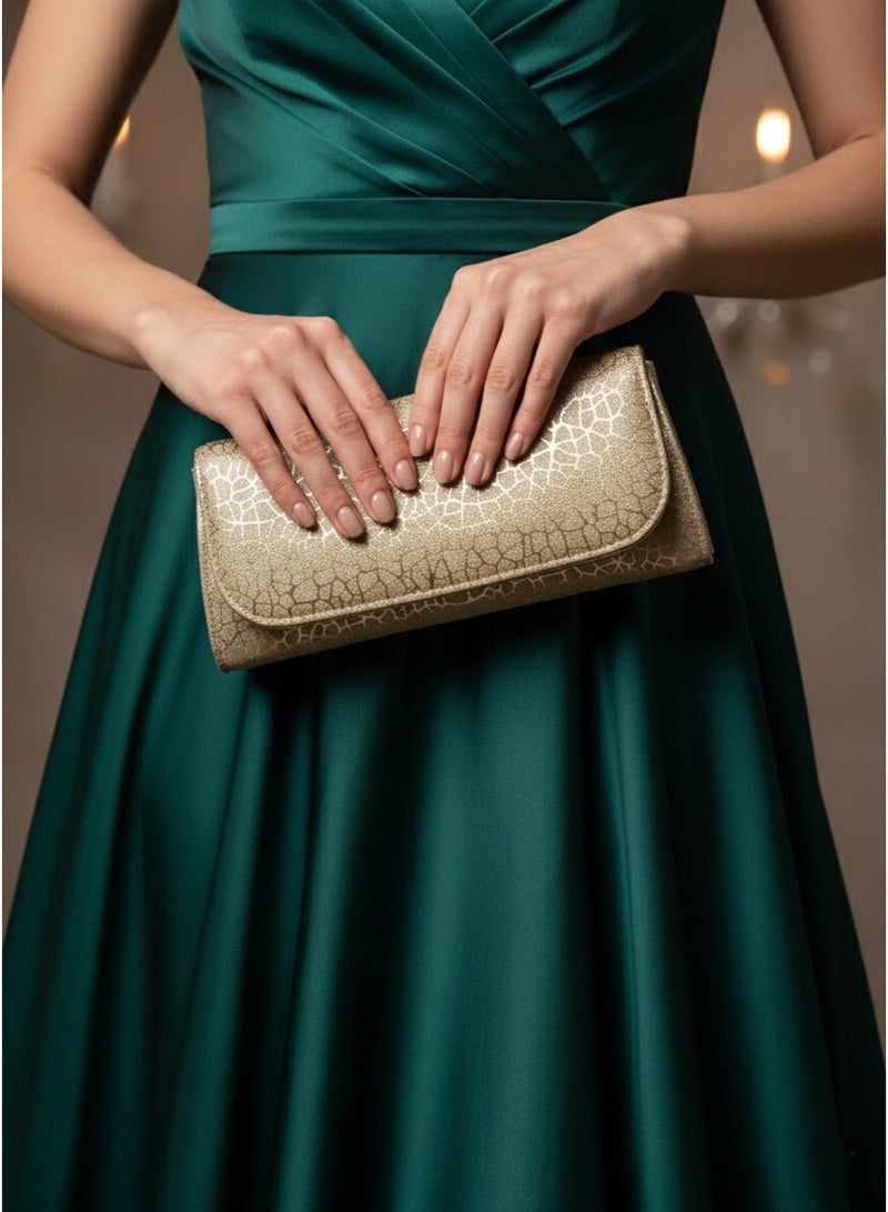 فيبراندا شنطة كلاتش فاخرة بتصميم راقٍ يناسب السهرات - Image 1