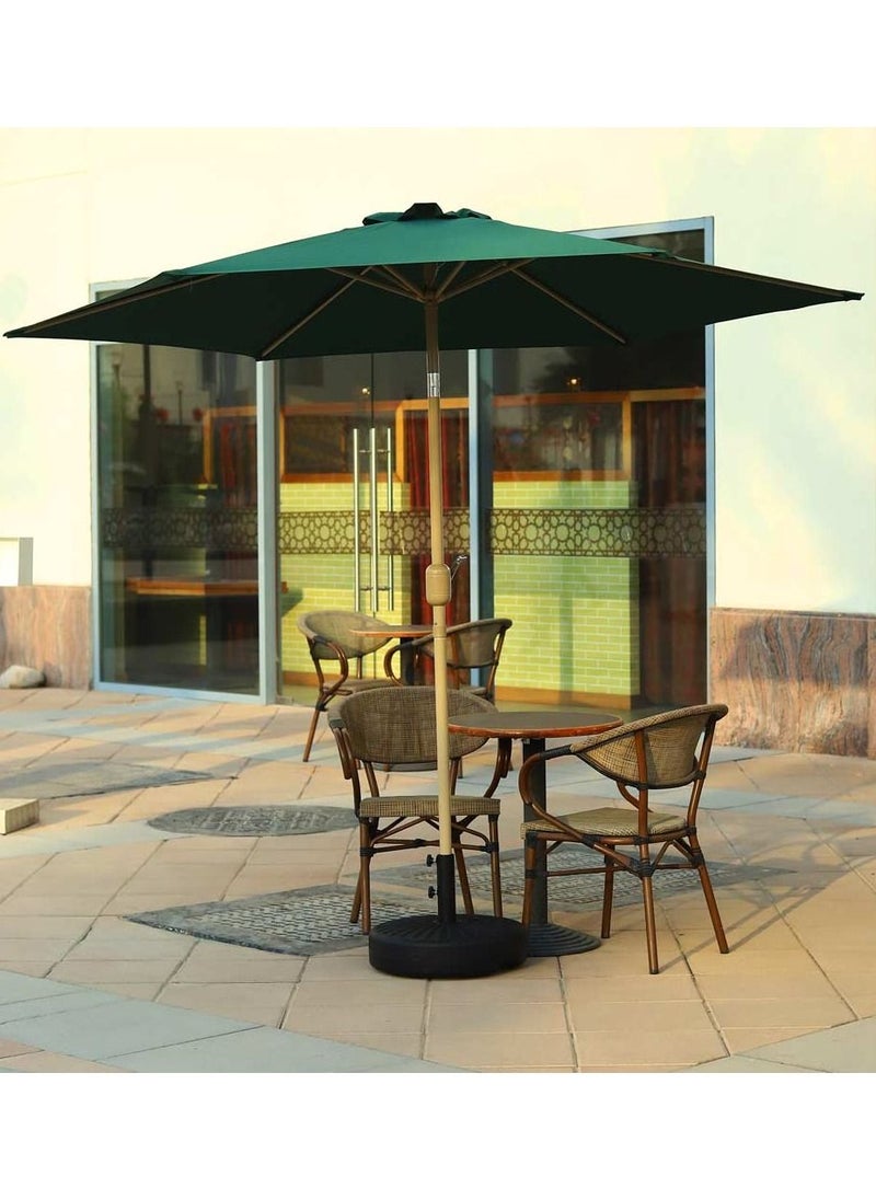 Yatai - Waterproof Parasol Umbrella With Base - Image 1