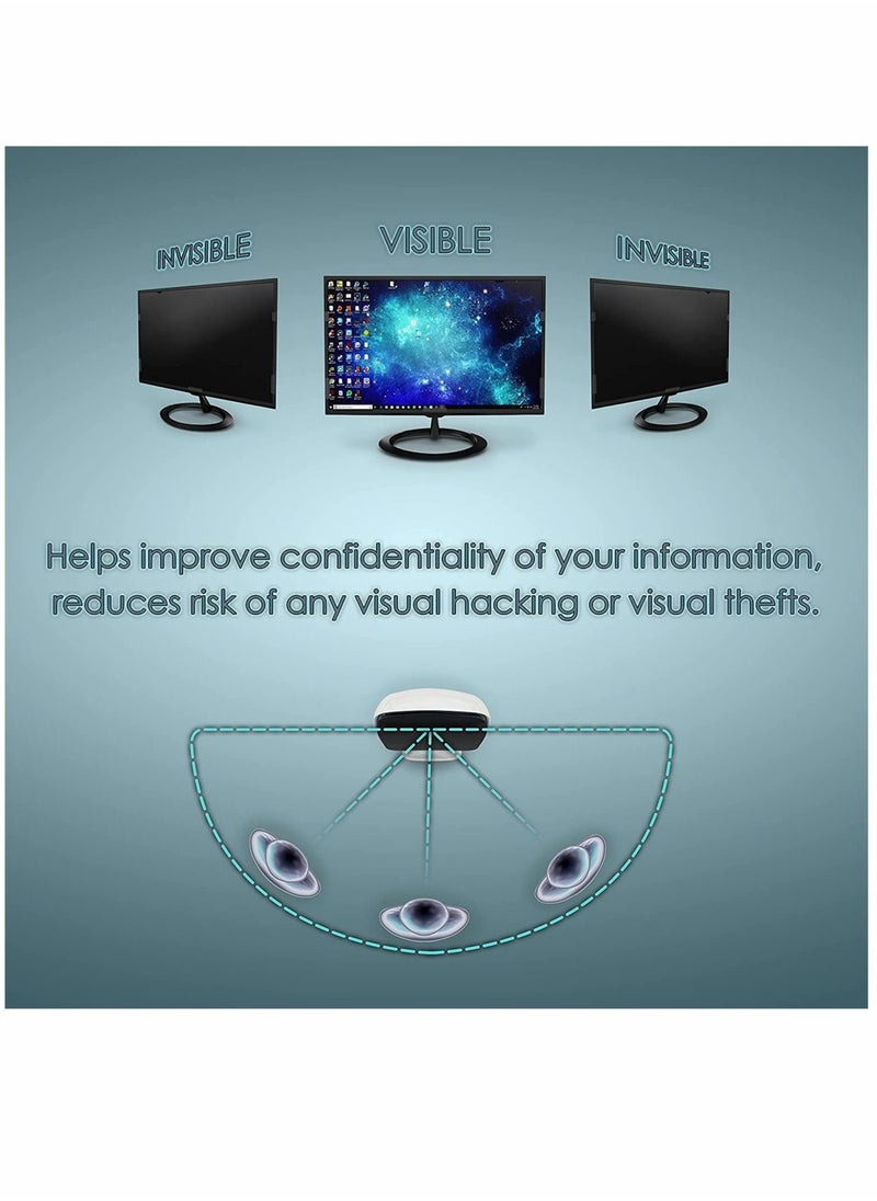 Generic - Screen Protector Privacy Screen Filter for 19 Inches Monitor Screen Measured Diagonally Computer Monitor Screen Protector Size is 16.1 inch 10.1 inches Anti Glare and Anti Blue Light Protection - Image 1