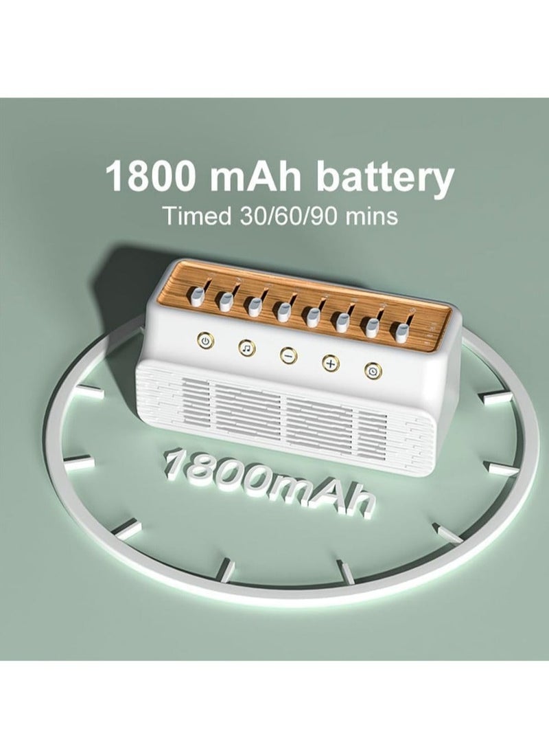 Sleep Sound Machine with Bluetooth Speaker, White Noise Sound Machine, with Rechargeable Battery Headphone Jack, DIY 255+ Mixer for Adults - Image 4