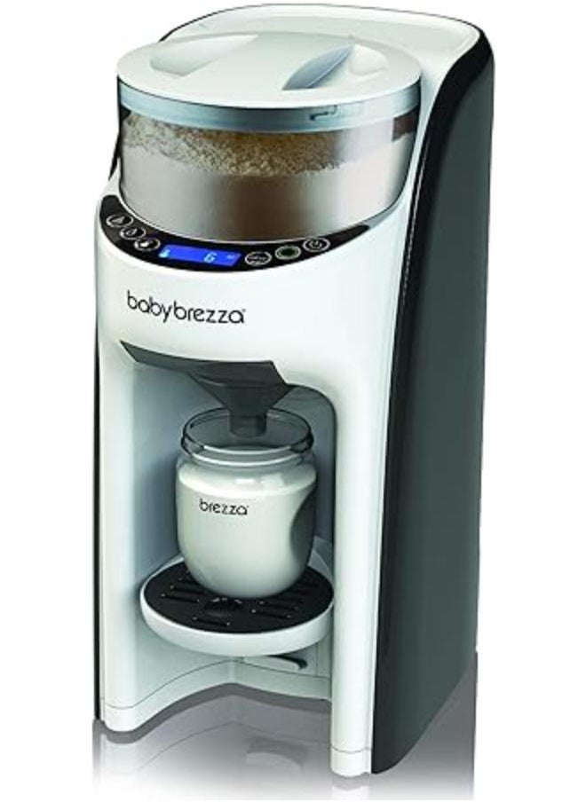 بيبي بريزا - Baby Brezza ماكينة Baby Brezza Formula Pro المتطورة الجديدة والمحسنة - تمزج تلقائيًا زجاجة بصيغة دافئة على الفور - سهلة الاستخدام لتحضير الزجاجة مع خلط مسحوق تلقائي، لون أبيض. - Image 1