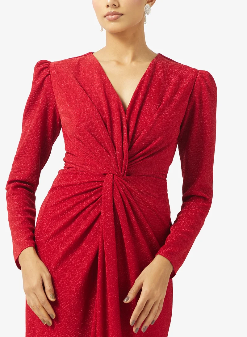 Iyra  One-Shoulder Tiered Dress for Women | Best Price UAE