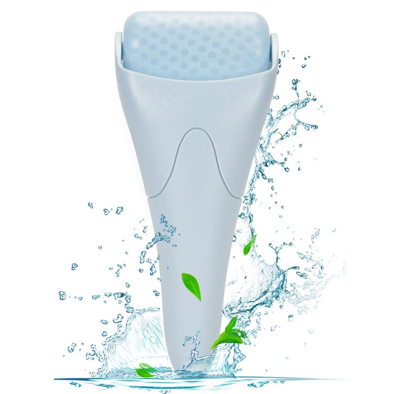Fronnor Ice Roller for FaceEyesWomen Gifts IdeaTherapeutic Cooling to Tighten Brighten Complexion and Reduce WrinklesMassager Under Eye PuffinessMigraine and Pain Relidf Haze Blue