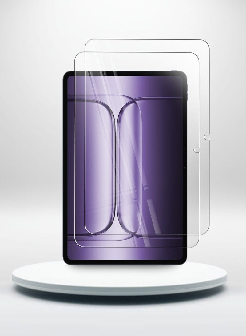 Techie 2 Pack OnePlus Pad 3 13.2" 2025 Screen Protector – Full HD Tempered Glass Screen Protector for OnePlus Pad 3 13.2" 2025 Anti Reflection, 9H Hardness 0.33 mm Rounded Edges Bubbles Free Easy Installation - Image 1