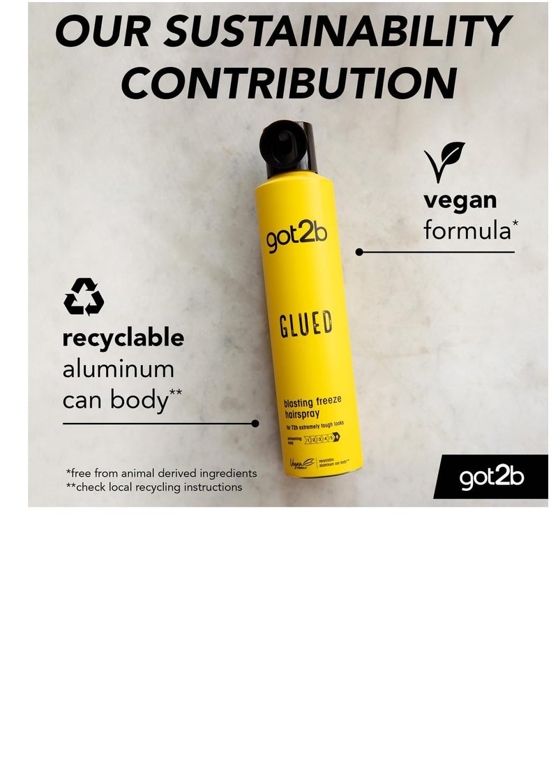 Got2b Get to Be Glued Spray Hair Hold Spray 300 ml  - Image 3