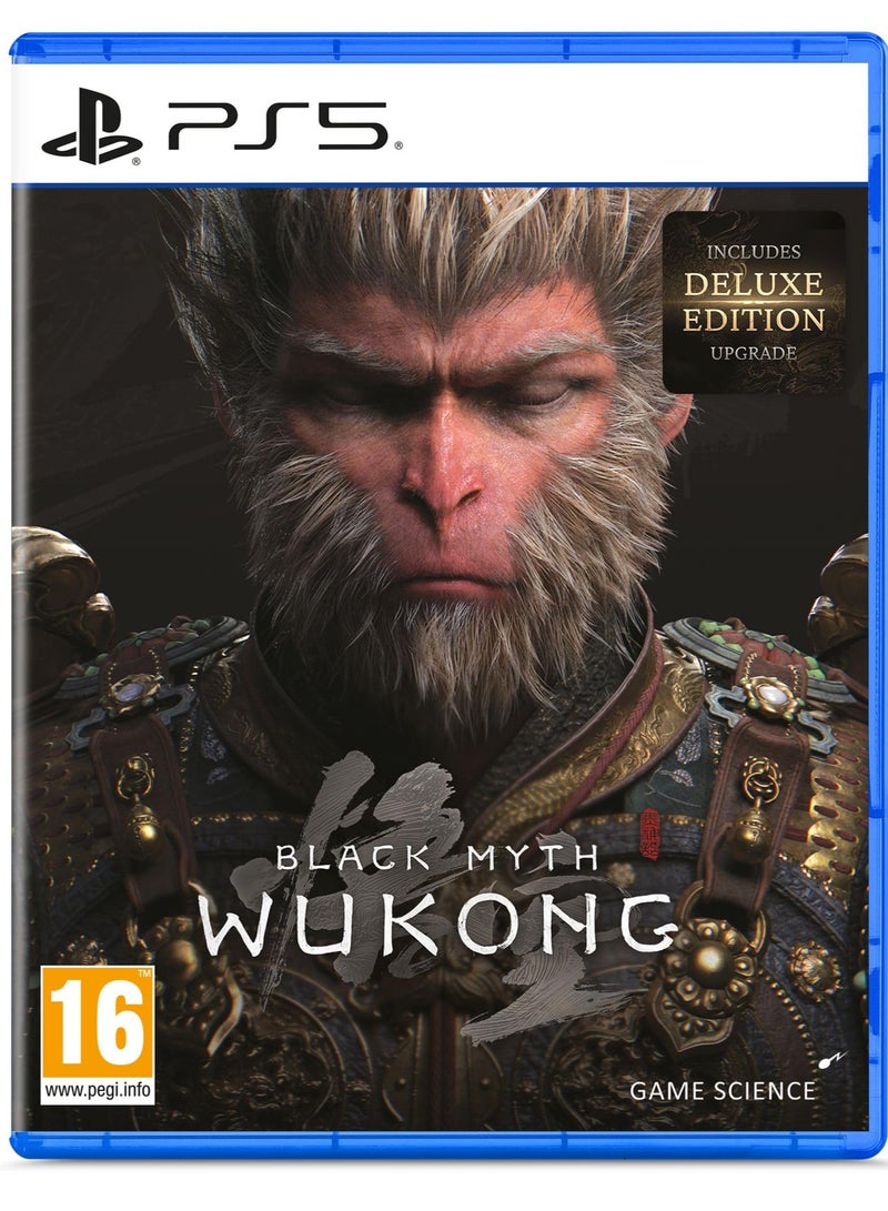 Black Myth: Wukong PS5 PEGI Action RPG Game - Mythical Journey, Stunning Graphics