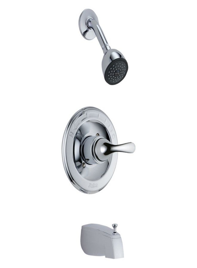 Delta Classic 13 Series 5-Setting Bathtub and Shower Faucet Set, Chrome Shower Head and Handle Set, Valve Trim Kit, Chrome T13220 (Valve Not Included) - Image 1