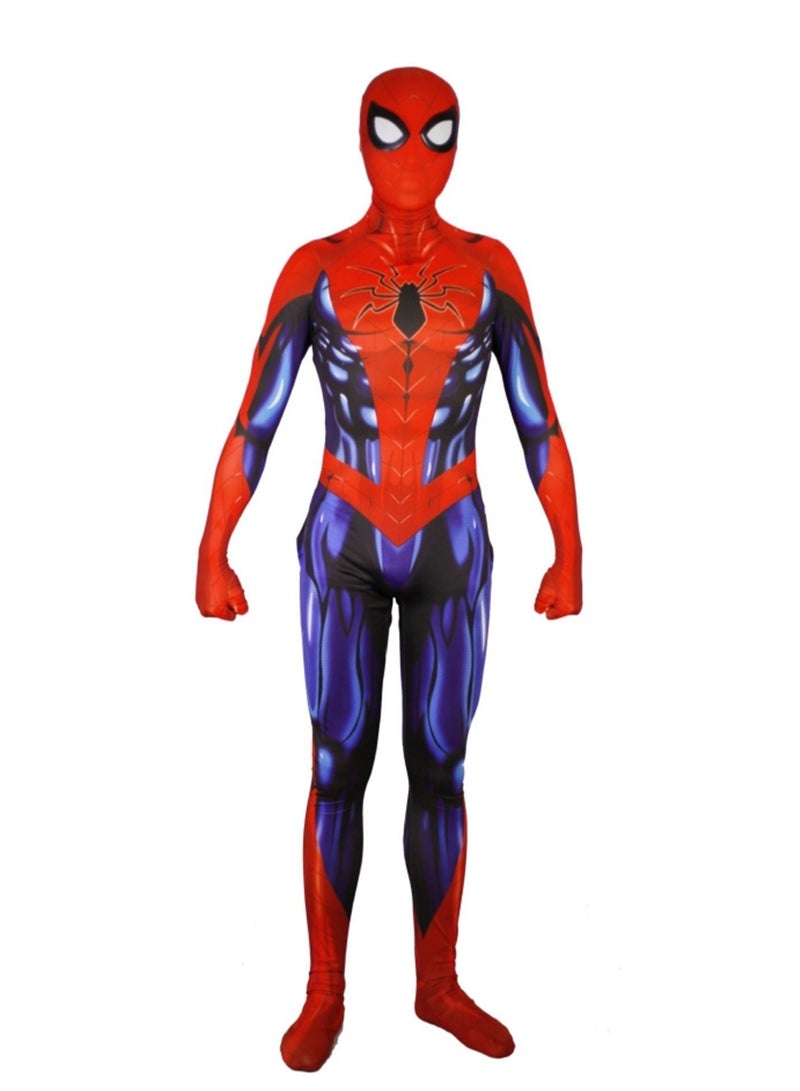 بذلة سبايدر مان، بدلة للجسم، زي تنكري للأطفال البالغين، زي لعب الأدوار للمسرح - Image 1