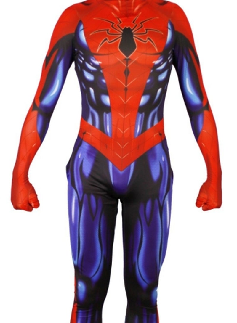 بذلة سبايدر مان، بدلة للجسم، زي تنكري للأطفال البالغين، زي لعب الأدوار للمسرح - Image 3