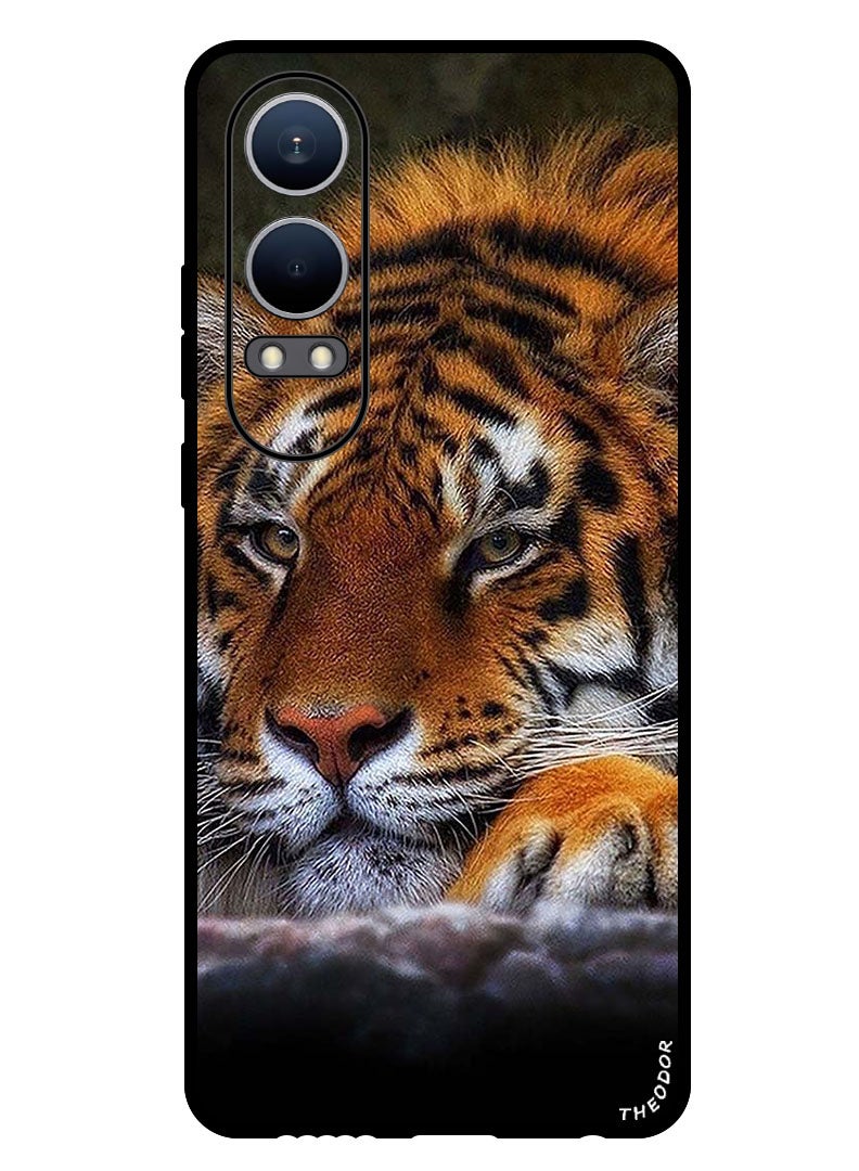 Theodor Protective Case Anti Scratch Shock Proof Bumper Cover For OnePlus Nord CE4 Lite Tiger - Image 1