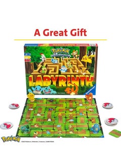 Ravensburger لعبة بوكيمون لابيرينث العائلية للأطفال والكبار من سن 7 سنوات فما فوق، سهلة التعلم واللعب مع قيمة إعادة تشغيل رائعة، 2 إلى 4 لاعبين  - Image 5