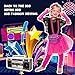 Fairycece 80s Outfit for Kids 80s Costumes for Kids 80 S Costume Outfit for Girls Halloween - Image 4