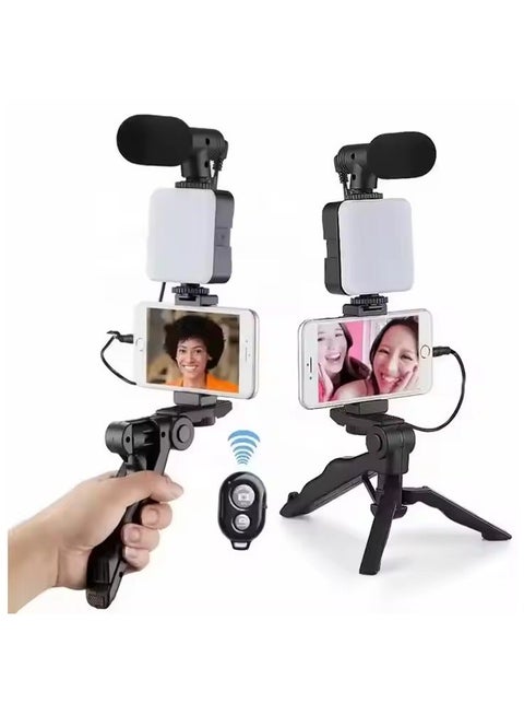 TIGER in Vlogging Kit – LED Video Light, Microphone, Mobile