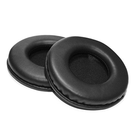 Sqrmekoko Replacement Earpad Cover Cup Pads Cushion Compatible with Sony MDR-V700DJ V700 MDR-V500DJ V500 Z700DJ XD900 V730 Z500 and Pioneer HDJ1000 HDJ2000 HDJ1500 (Black) - Image 1