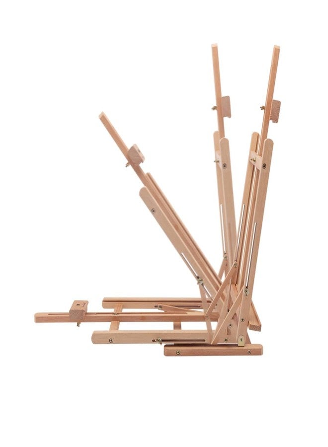 Creative Mark Van Gogh Tabletop H-Frame Easel, 29" High, Solid Oiled Beech Wood Art Easel for Painting Canvas up to 22", Adjustable Desktop Stand for Displaying & Creating, for Artists & Beginners - Image 2