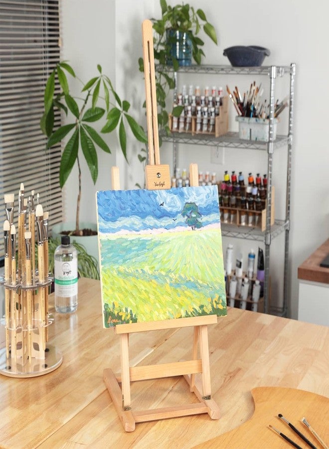 Creative Mark Van Gogh Tabletop H-Frame Easel, 29" High, Solid Oiled Beech Wood Art Easel for Painting Canvas up to 22", Adjustable Desktop Stand for Displaying & Creating, for Artists & Beginners - Image 3