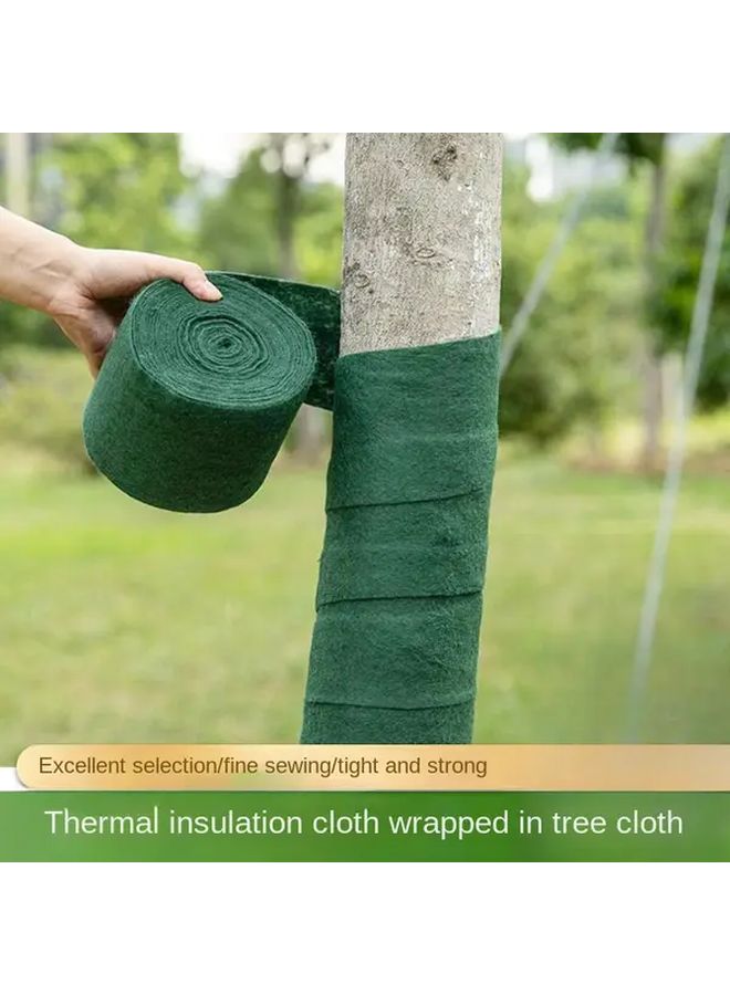 Tree Protection Wrap 0.12x15m Non Woven Fabric for Insulation Cold Weather Shielding Gardening Lawn Care - Image 1