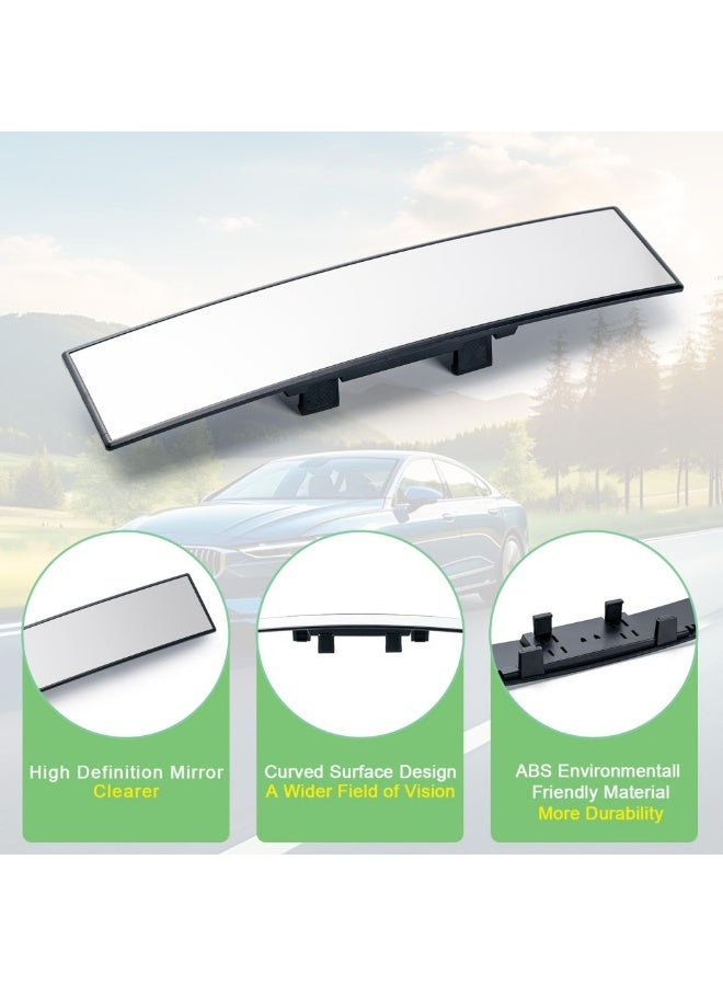 Car Rear View Mirror, Wide-Angle Clip On Panoramic Convex Rearview Glass, Universal Auto Interior Accessory - Image 5
