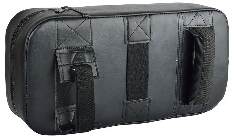 IRIS PU Leather Kick Pad Shield – Muay Thai, MMA, Boxing, Karate & Taekwondo Training Target for Kicks & Punches, Durable Martial Arts Punching Pad - Image 2