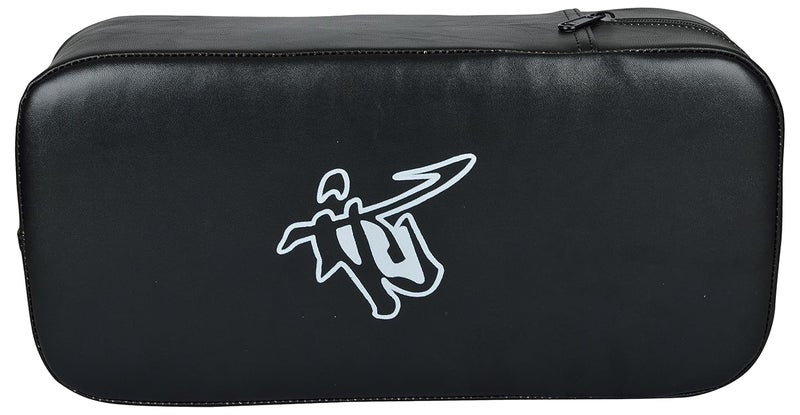 IRIS PU Leather Kick Pad Shield – Muay Thai, MMA, Boxing, Karate & Taekwondo Training Target for Kicks & Punches, Durable Martial Arts Punching Pad - Image 1