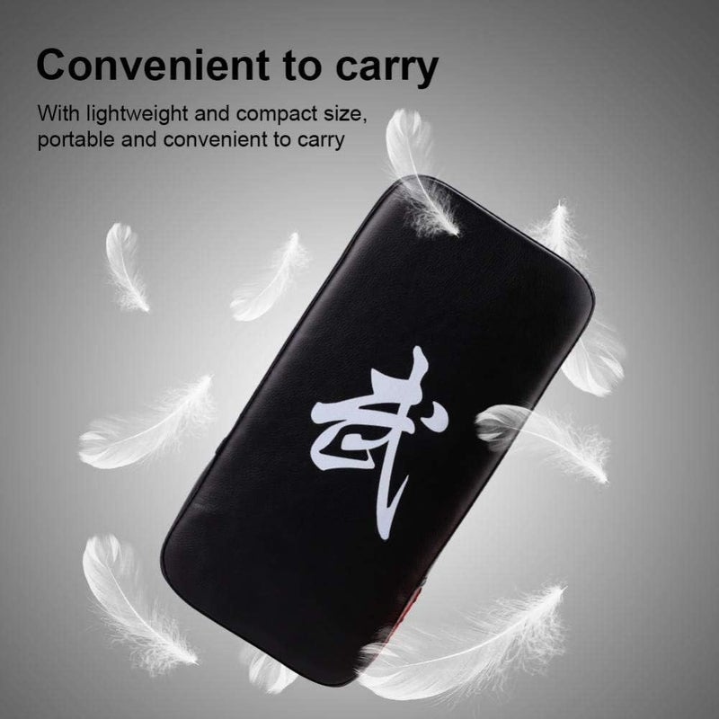 IRIS PU Leather Kick Pad Shield – Muay Thai, MMA, Boxing, Karate & Taekwondo Training Target for Kicks & Punches, Durable Martial Arts Punching Pad - Image 5