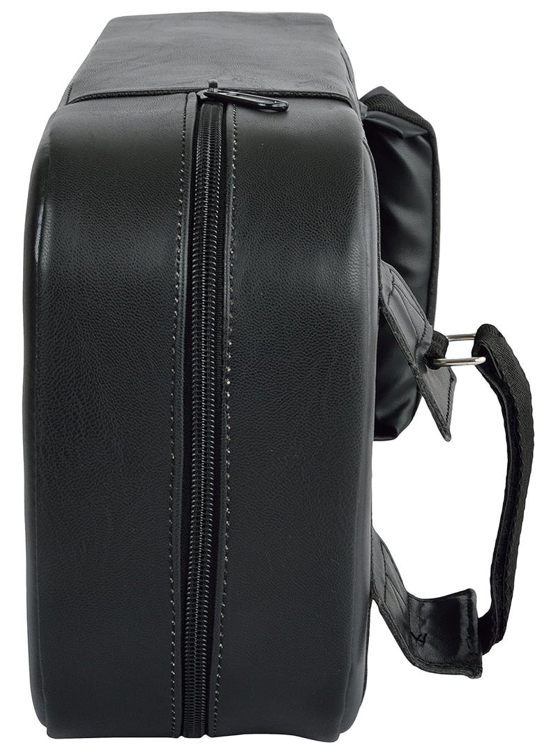 IRIS PU Leather Kick Pad Shield – Muay Thai, MMA, Boxing, Karate & Taekwondo Training Target for Kicks & Punches, Durable Martial Arts Punching Pad - Image 3