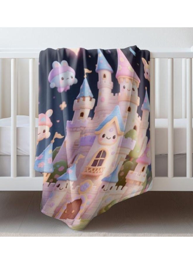 general Flannel thin blanket (warm and comfortable, suitable for sleep, gaming, dust removal and sandproof) 150cm*200cm - 659 - Image 5