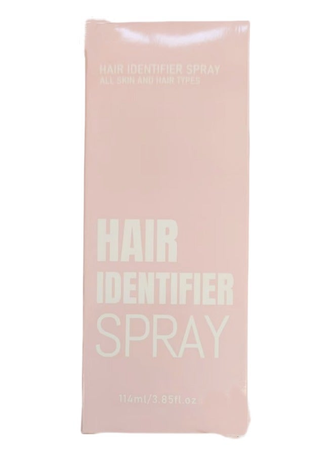 بخاخ تحديد الشعر لحلاقة شعر الوجه بالديرما بلانينج، بخاخ تحديد الشعر للوجه والجسم، مسحوق بخاخ وجه أبيض للديرما بلانينج، عبوة من قطعة واحدة - Image 2