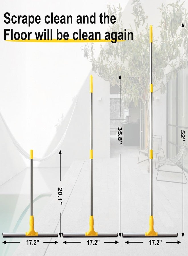 Conliwell Yellow Stainless Steel Squeegees - Image 2