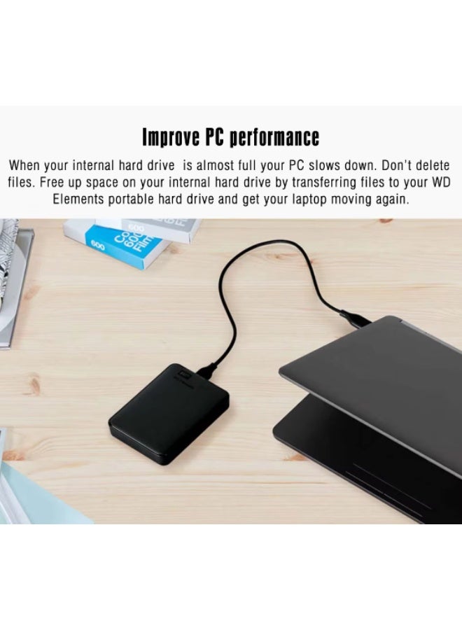 دبليو دي Universal Rack Cover Protective Case for Portable External Hard Drive 2.5 Inch – Shock & Scratch Resistant black - Image 4