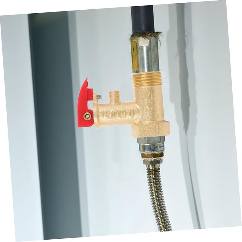 صمام تخفيف الضغط النحاسي لأنظمة سخانات المياه للمركبات الترفيهية - تصميم مقاوم للتسرب وسهل التركيب - Image 5