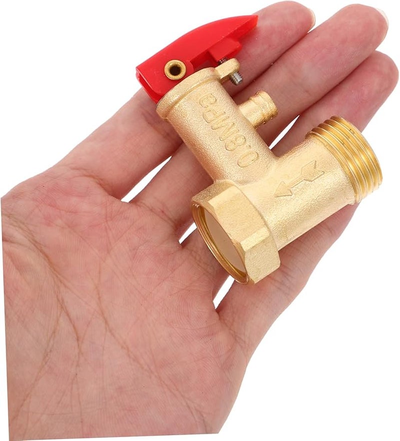 صمام تخفيف الضغط النحاسي لأنظمة سخانات المياه للمركبات الترفيهية - تصميم مقاوم للتسرب وسهل التركيب - Image 4