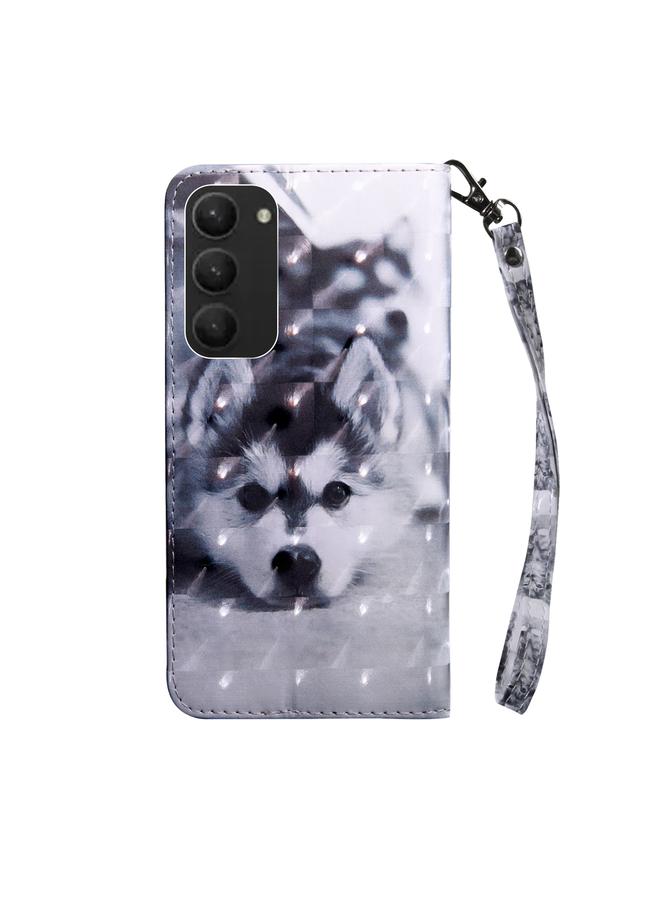 اس-توب جراب لهاتف Samsung Galaxy S23+ 5G، جراب جلدي ثلاثي الأبعاد مطلي - Image 3