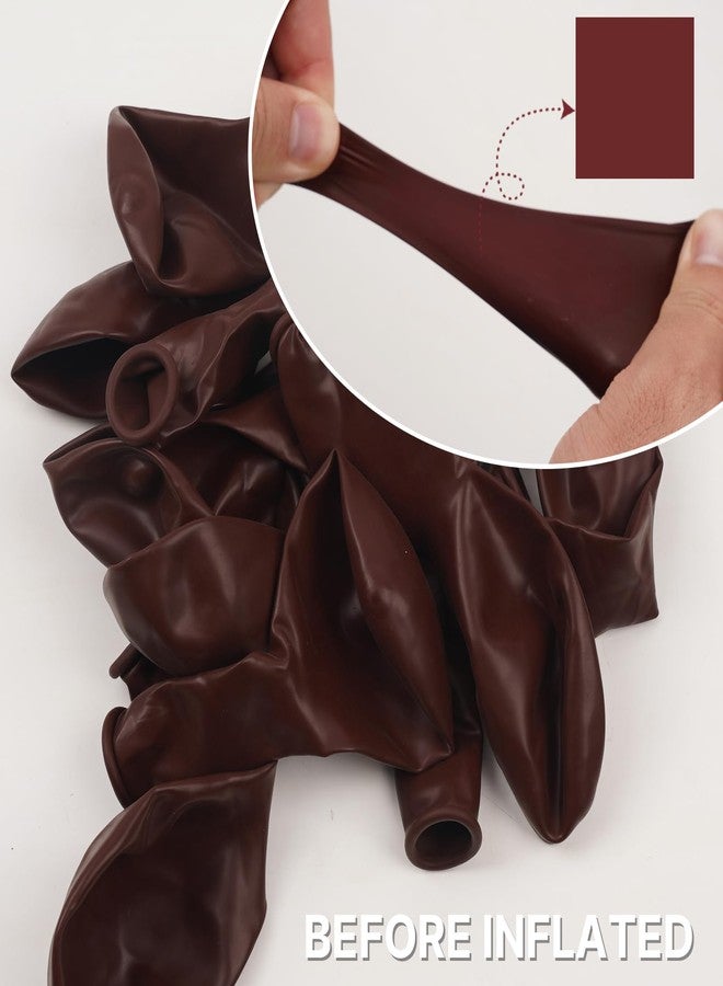 PartyWoo Burgundy Balloons 120 pcs Different Sizes Pack of 18 12 10 5 Inch Maroon Balloon Arch Kit Garland for Valentine's Day Graduation Thanks Giving Christmas Birthday Party Decorations Red-Y62 - Image 5