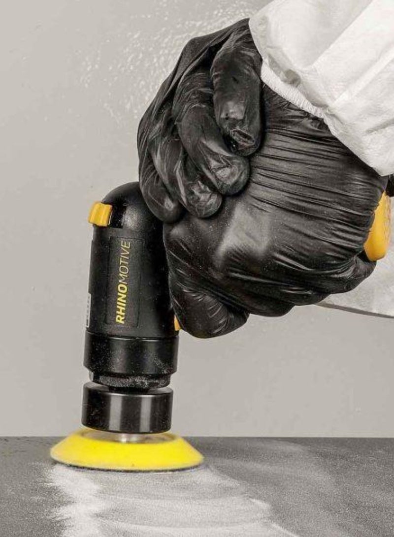 راينو موتيف ماكينة صنفرة صغيرة مدارية هوائية للسيارات من رينوموتيف - Image 5