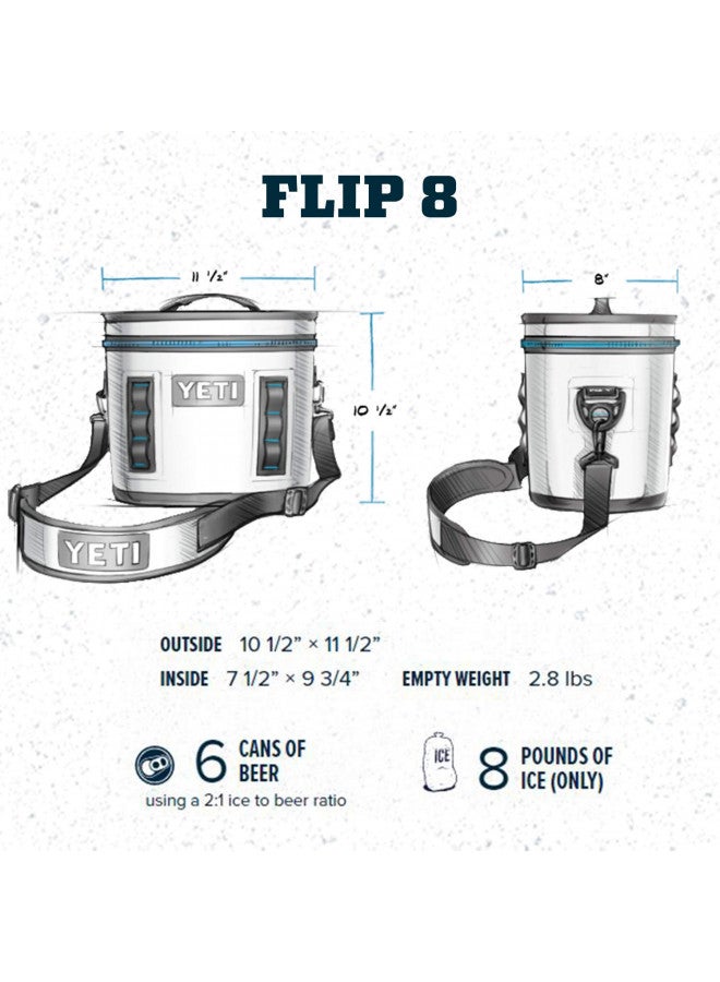 YETI Hopper Flip 8 Portable Cooler, Charcoal - Image 5