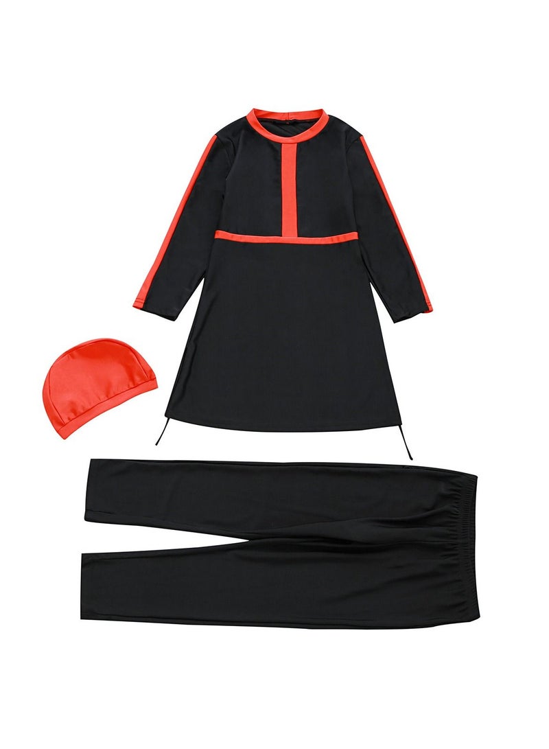 Loquat Muslim girl traditional fashion swimwear swimsuit  - Image 4