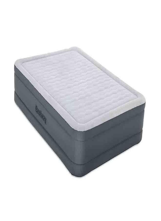 Bestway - BESTWAY Fortech Airbed Queen Snugable Top Built-in AC Pump 203cm x 152cm x 46cm  26-69075 - Image 1